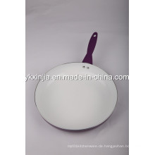 Küchenutensilien 26cm Aluminium Bratpfanne mit Keramikbeschichtung